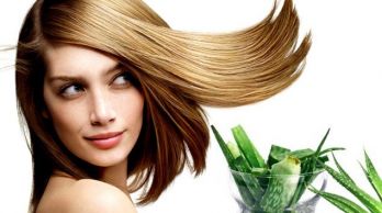 Gel aloe vera impacco per capelli